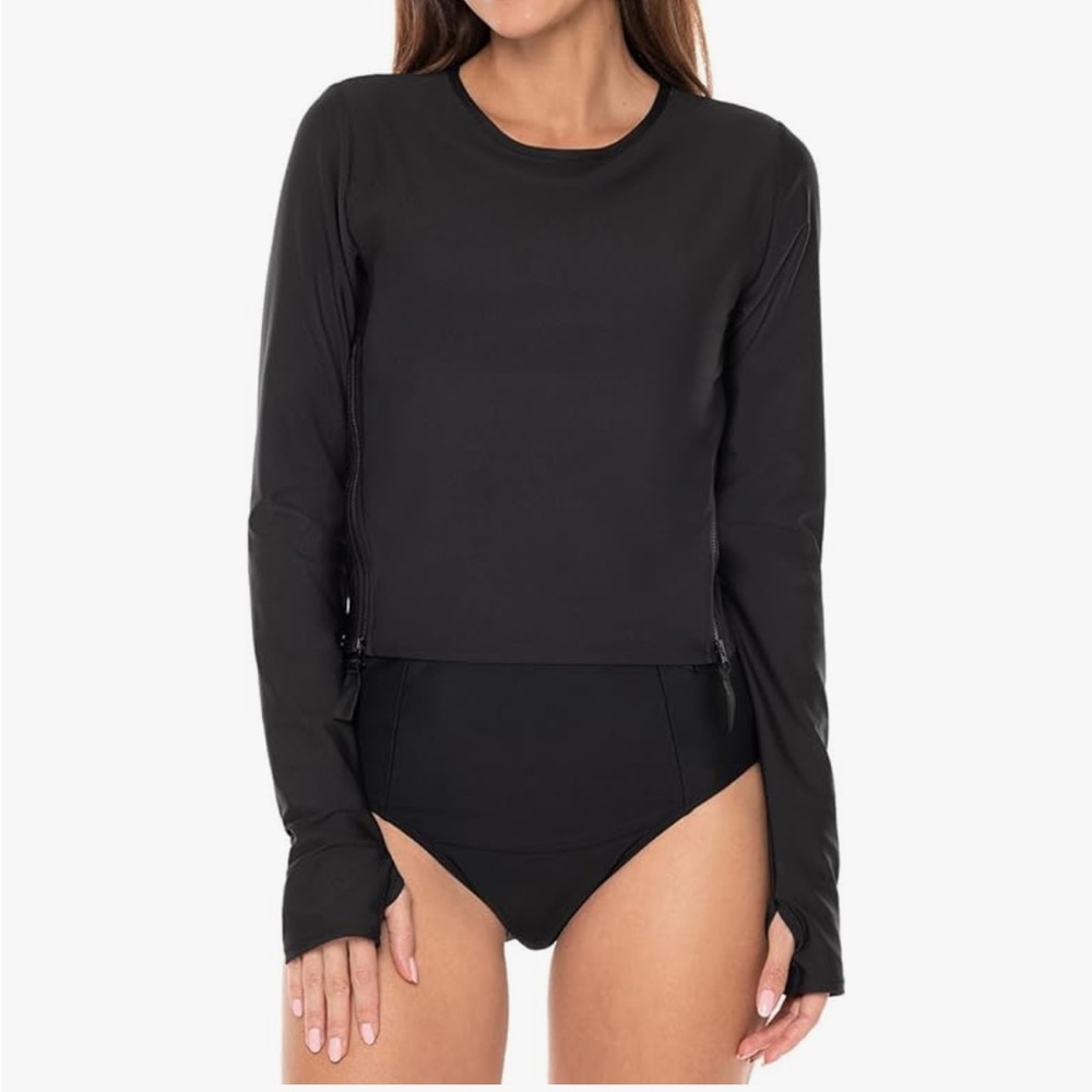 Coolibar Size Large Rash Guard - Picture 3 of 7